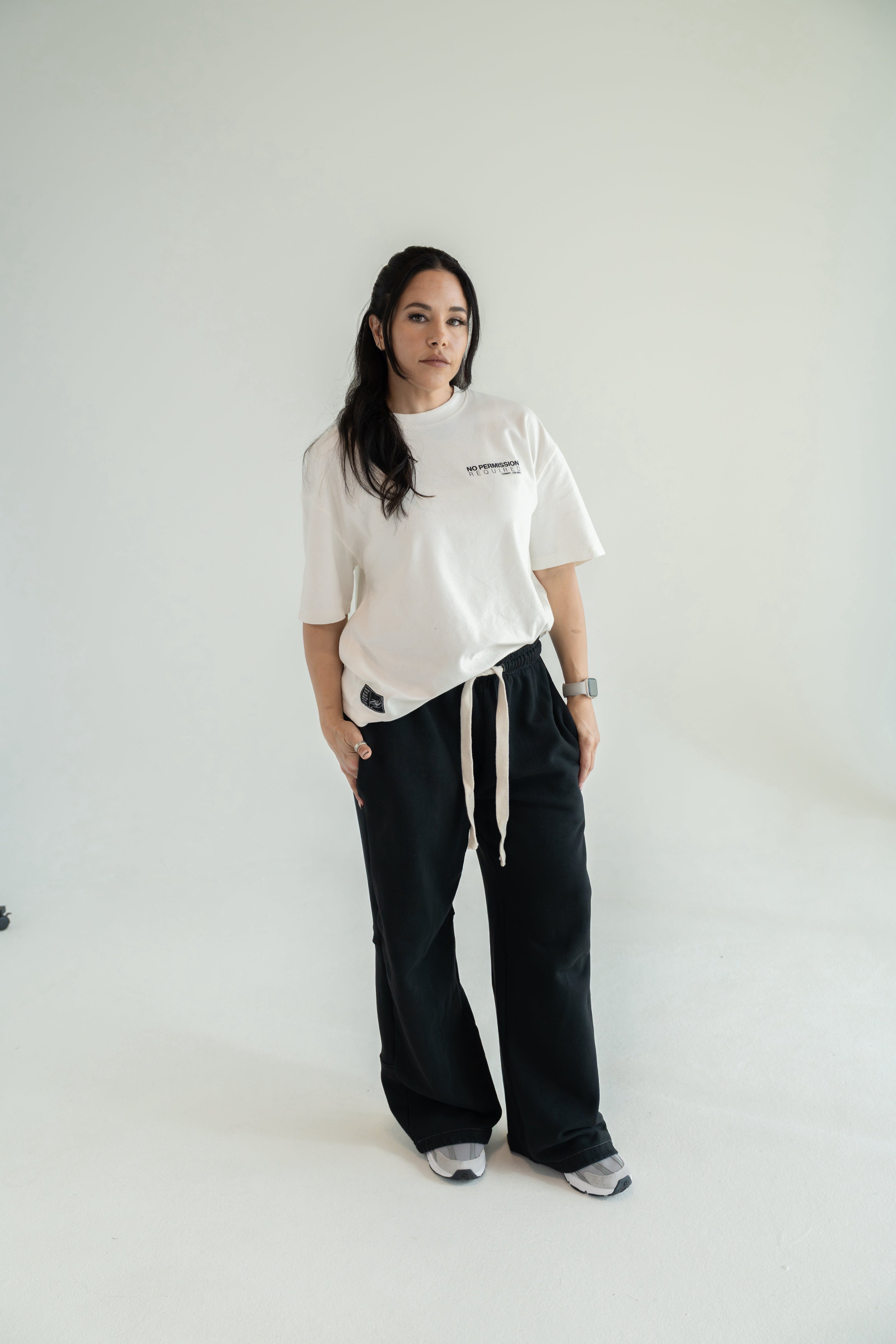 DISRPT. Black Signature Sweatpants