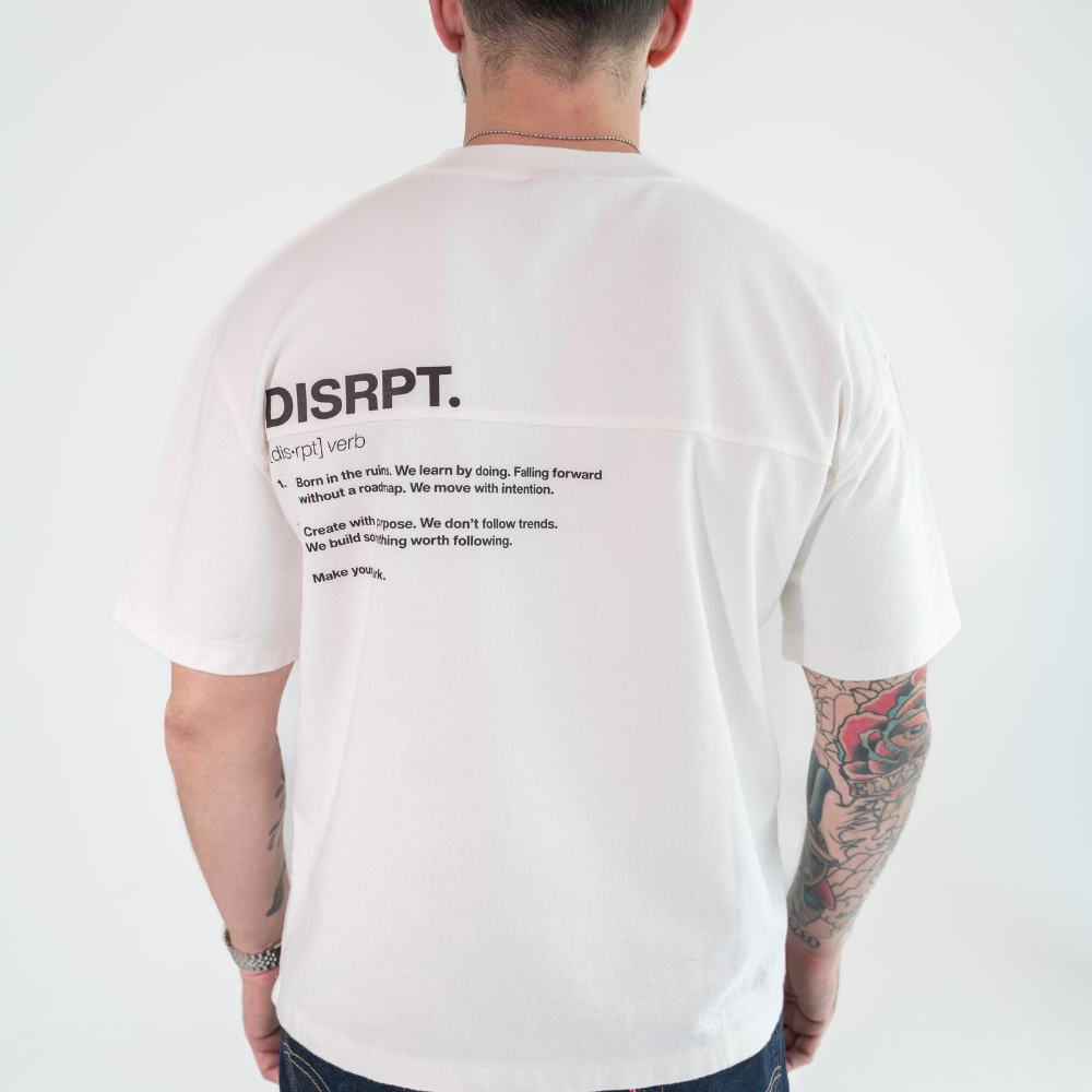 No Permission Required Boxy T-Shirt White